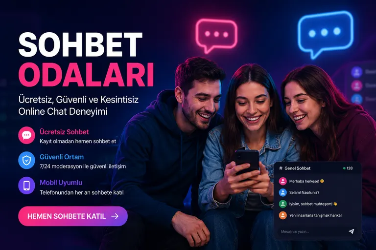 ücretsiz sohbet odaları