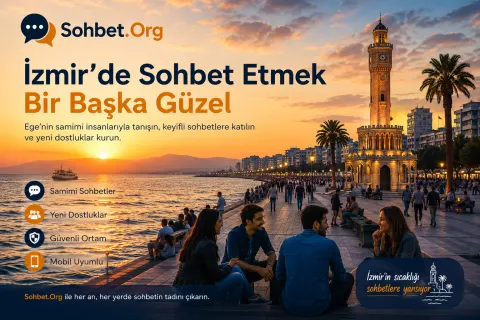 İzmir'de keyifli sohbetler