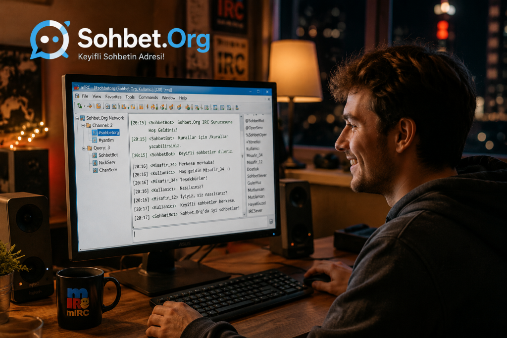 Mirc Sohbet Ekranı